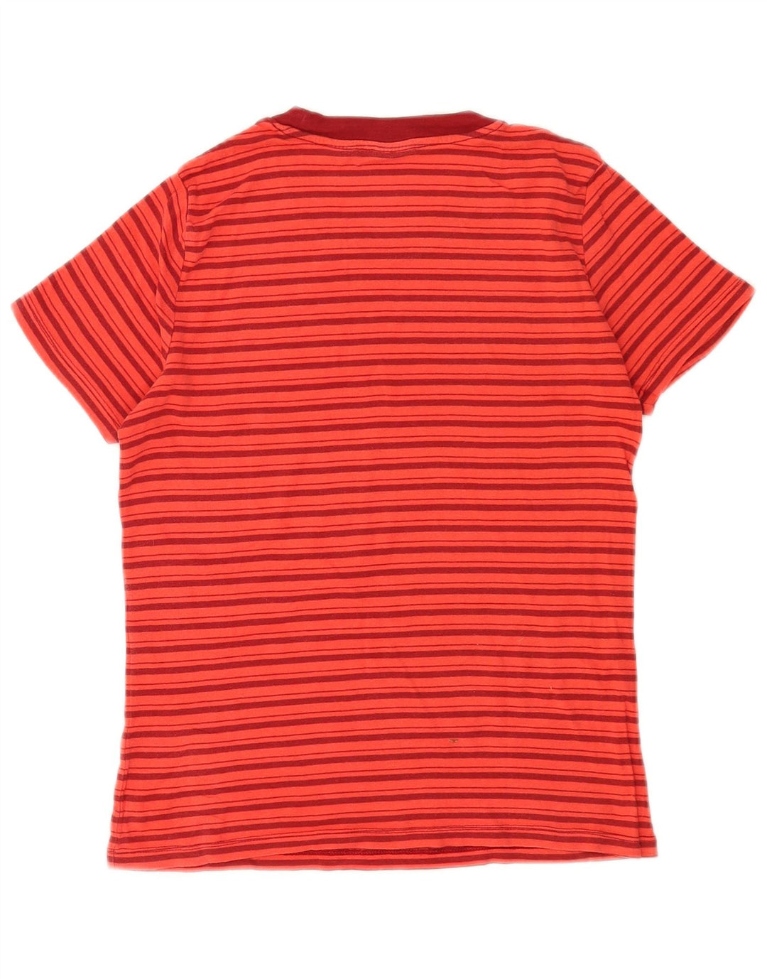 Camiseta feminina Levi's Top UK 10 pequena listrada vermelha