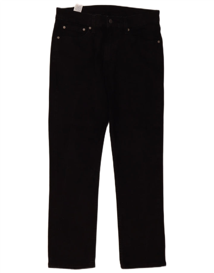 Levi's Masculino 511 Slim Jeans W32 L30 Algodão Preto