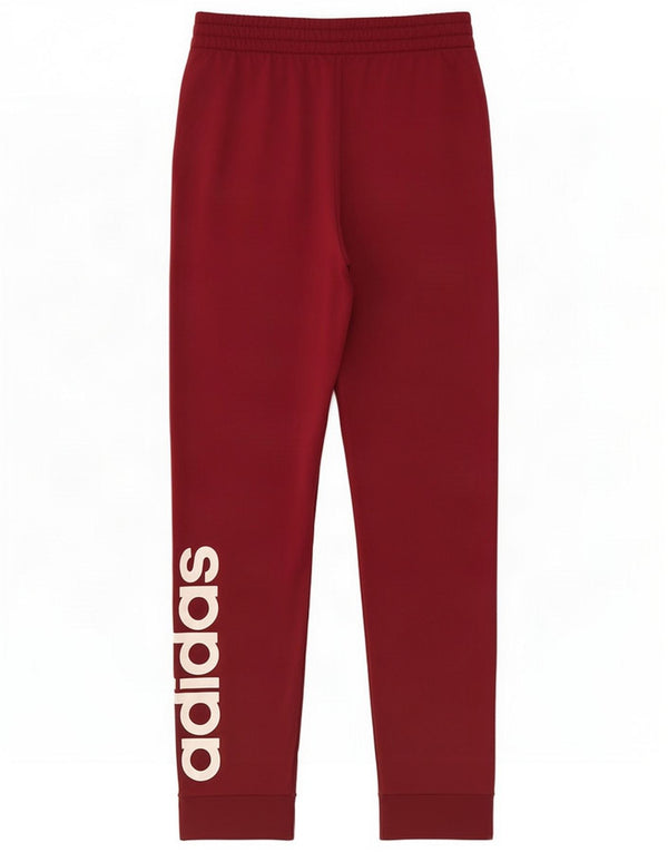 Adidas Womens Graphic Tracksuit Calças Joggers Reino Unido 10 Pequeno Borgonha