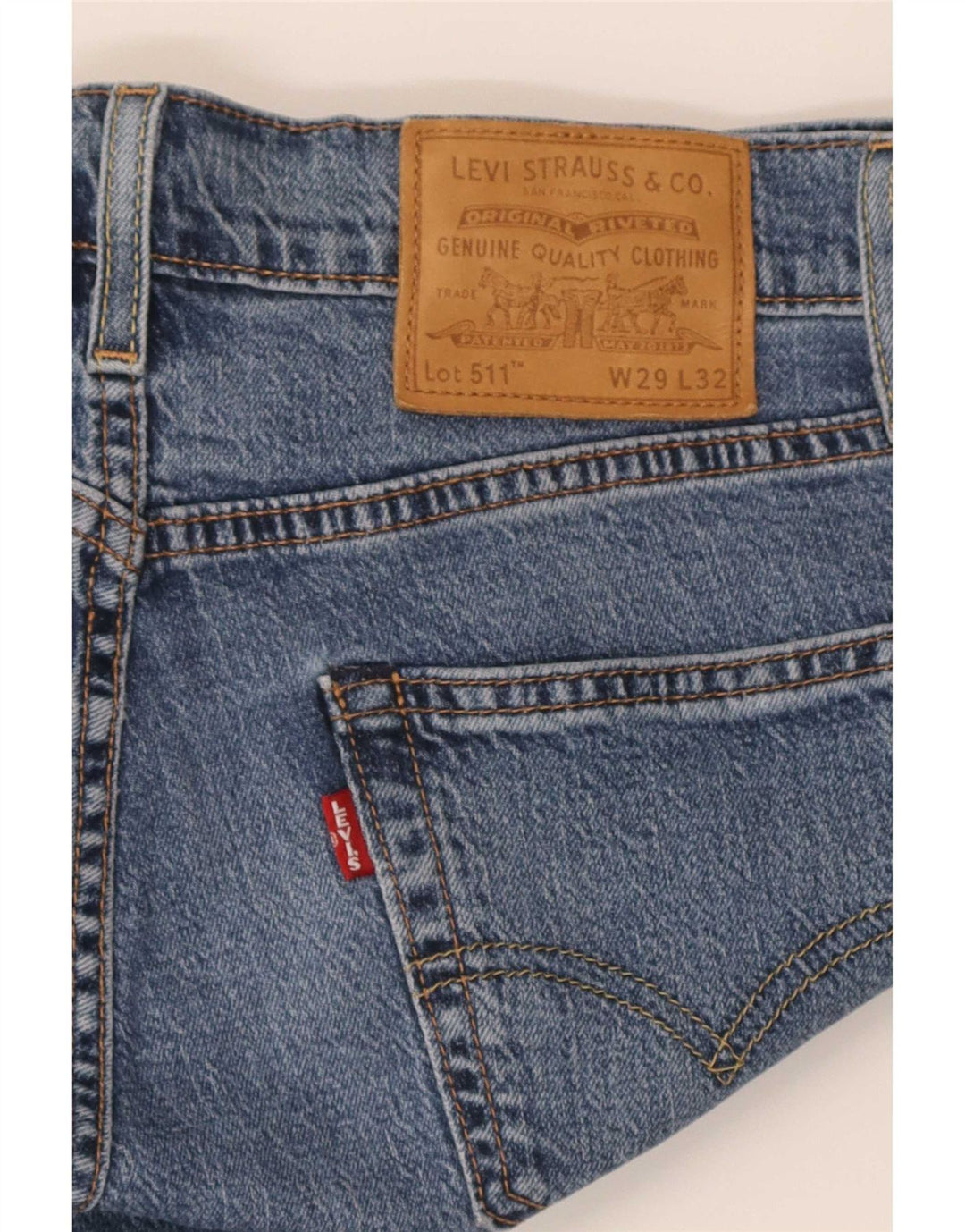 Jeans Levis 511 Slim Masculino W29 L32 Azul