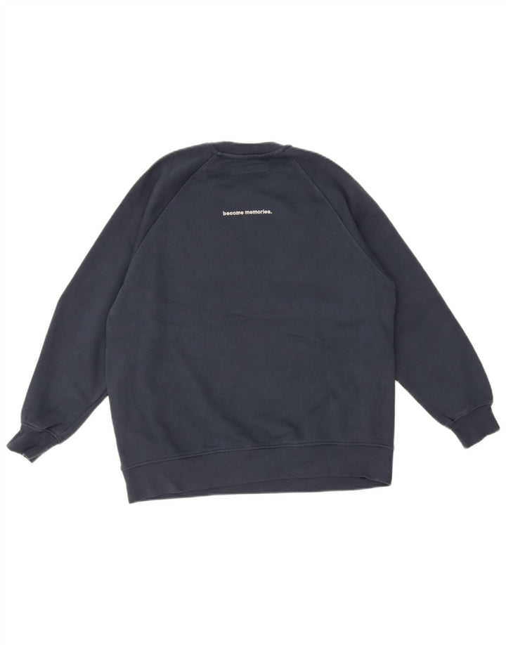 Zara Boys Sweatshirt Jumper 13-14 Anos Azul Marinho Algodão
