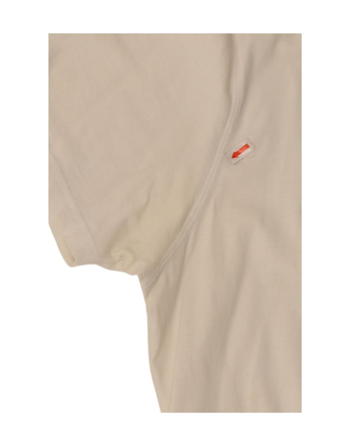 Camiseta masculina MASSIMO DUTTI grande off white