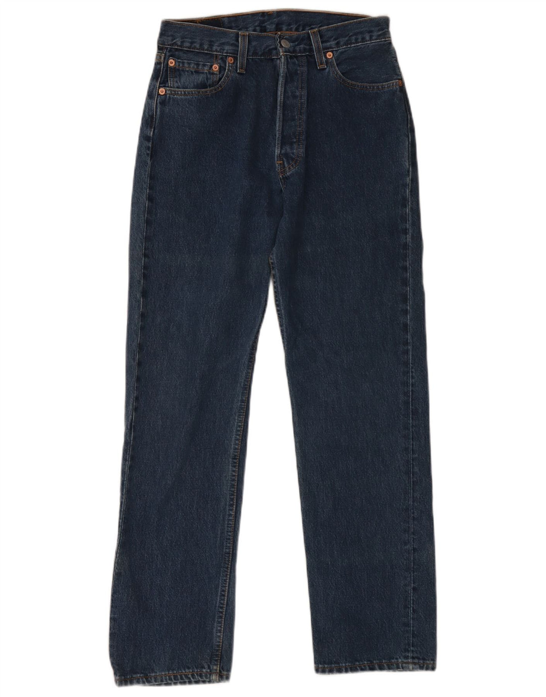 Jeans Levi's 501 Straight Masculino W30 L30 Azul Marinho