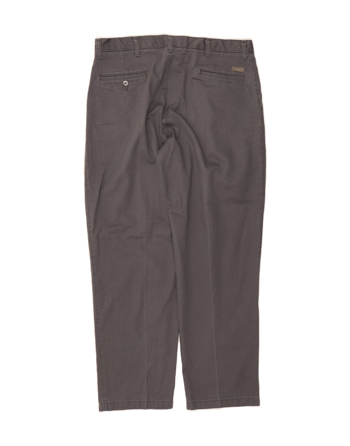 LEE Mens Pegged Chino Trousers W38 L32 Grey Cotton Vintage Lee and Second-Hand Lee from Messina Hembry 