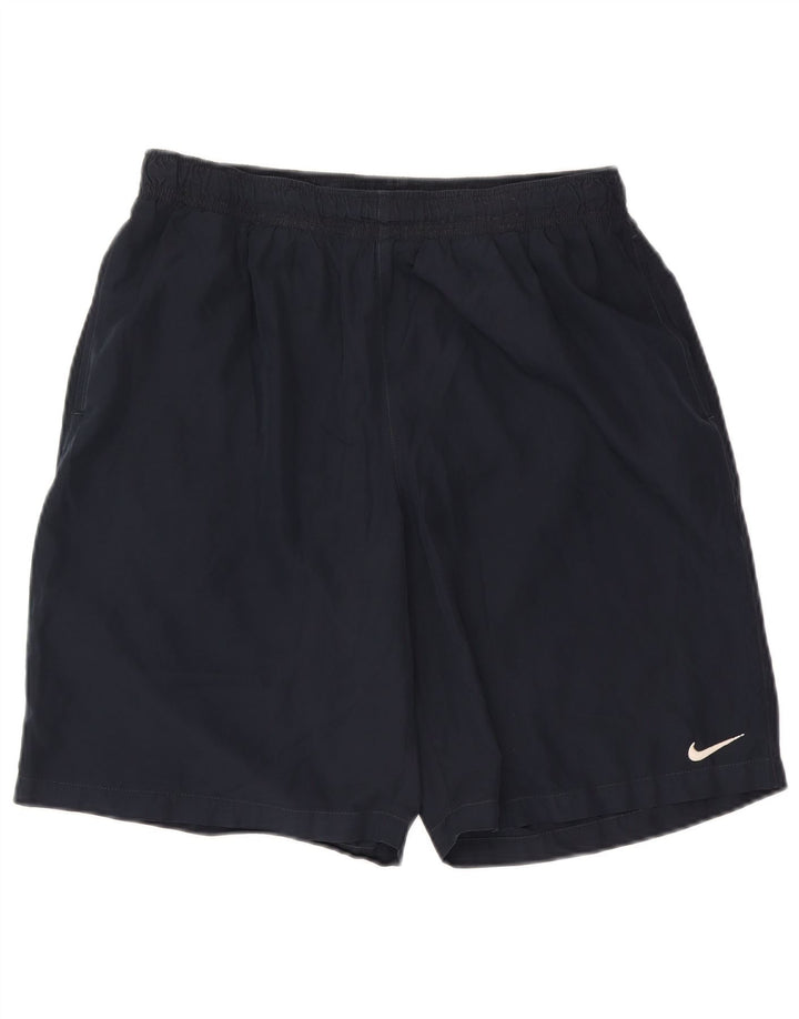 Calções de banho Nike masculinos Graphic XL azul marinho poliéster