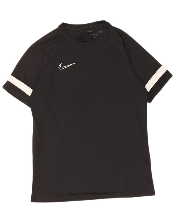 Camiseta Nike Masculina Dri Fit Graphic Top Grande Bloco Colorido Preto