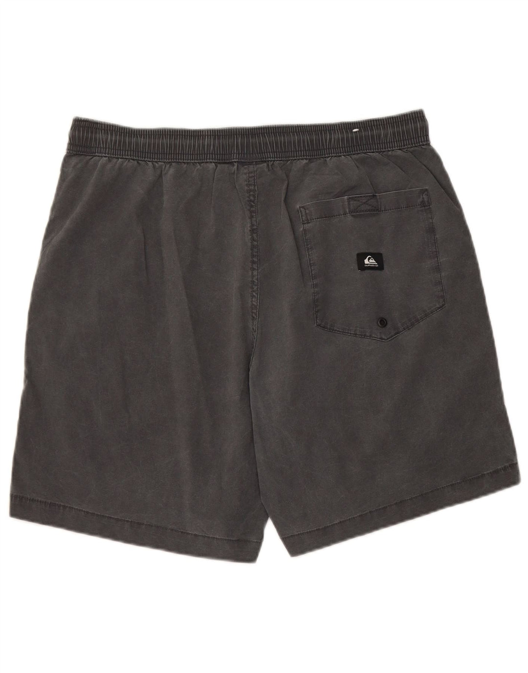 Quiksilver Mens Shorts Médio W32 Cinza Algodão