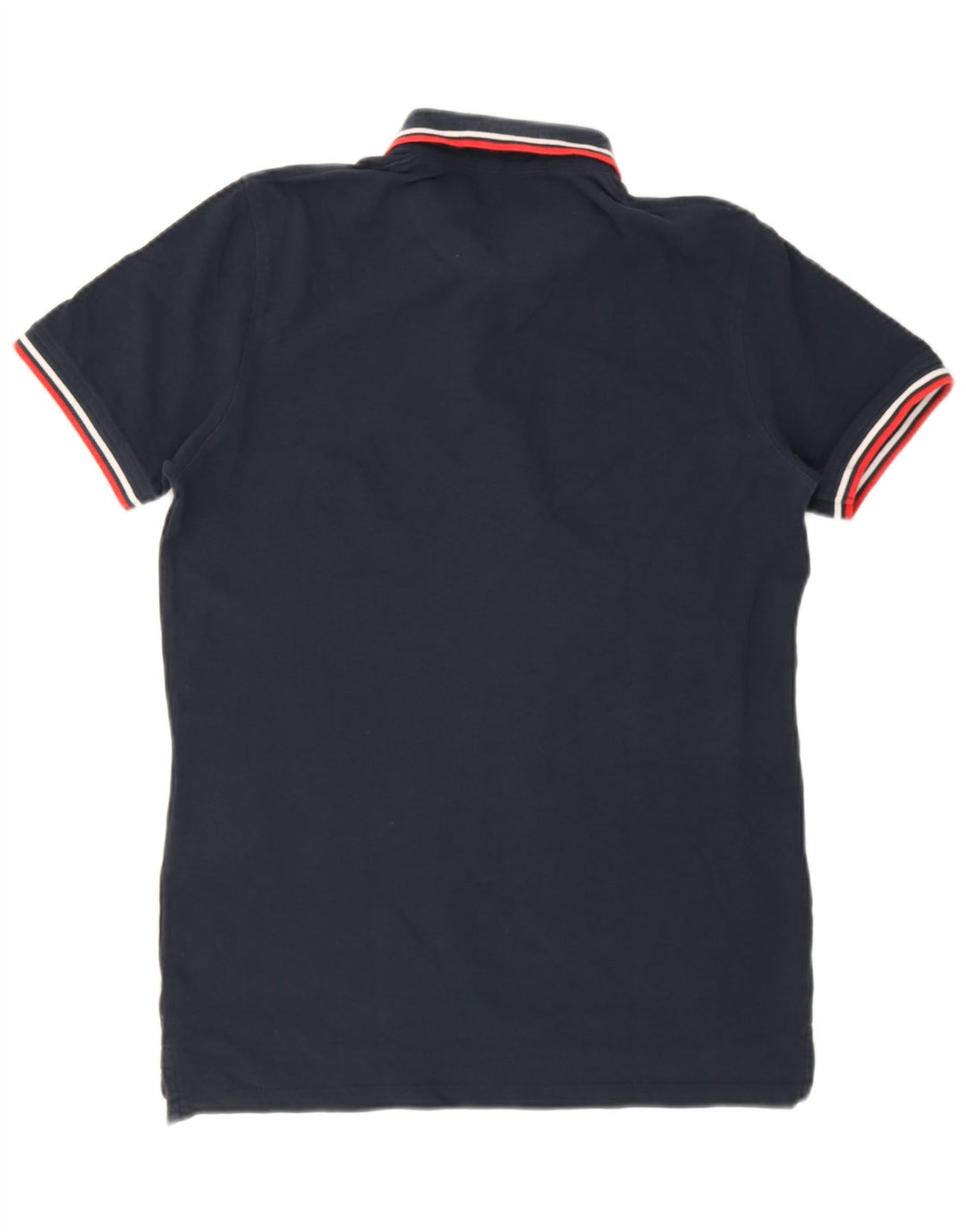 Camisa polo masculina Jack & Jones médio algodão azul marinho