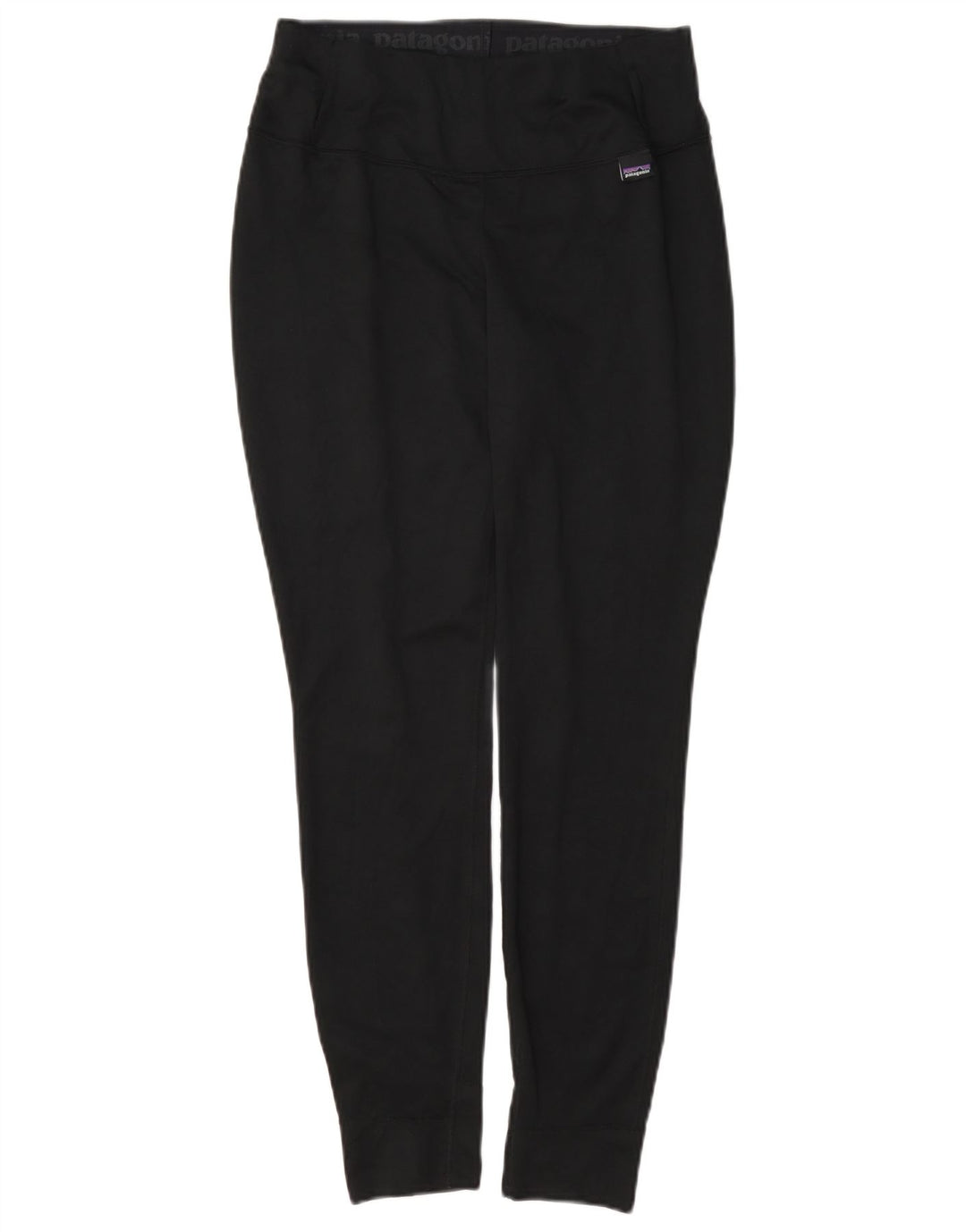 Leggings Patagonia Mulher UK 10 Pequeno Poliéster Preto