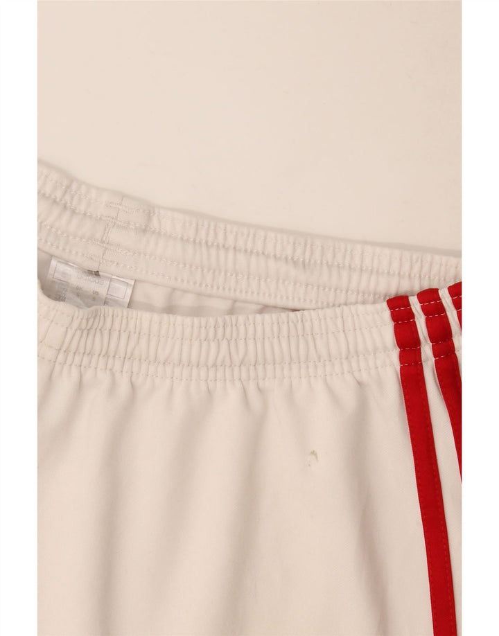 ADIDAS Mens Aeroready Sport Shorts Pequeno Poliéster Branco