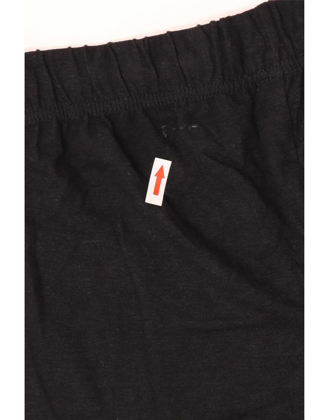Shorts esportivos femininos Topshop UK 10 poliéster preto pequeno