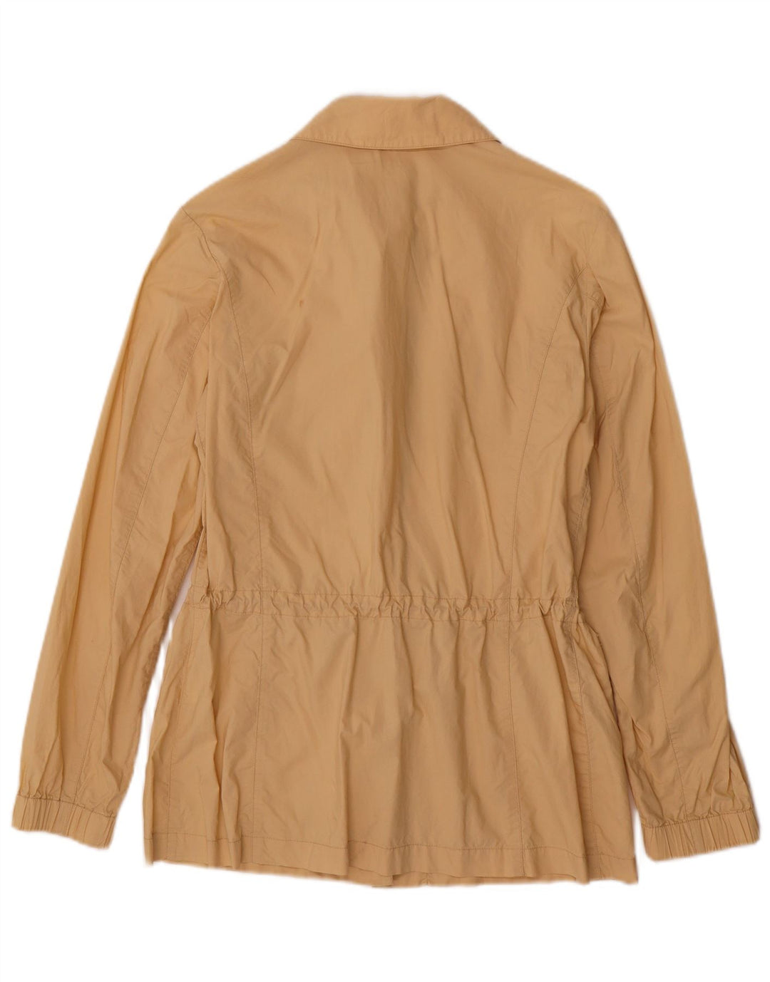 SERGIO TACCHINI Womens Utility Jacket UK 14 Medium Beige Cotton