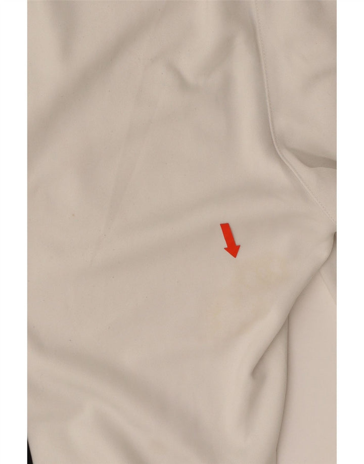 NIKE Mens Capri Tracksuit Trousers Small White Vintage Nike and Second-Hand Nike from Messina Hembry 