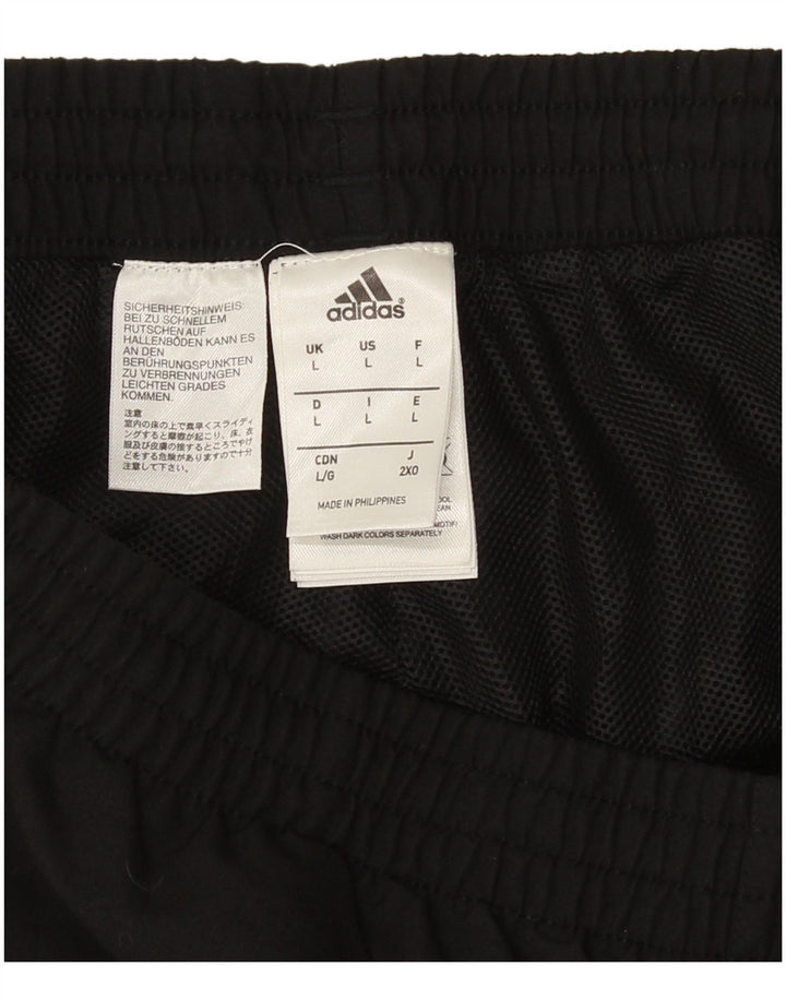 Adidas Mens Treino Calças Joggers Grande Poliéster Preto