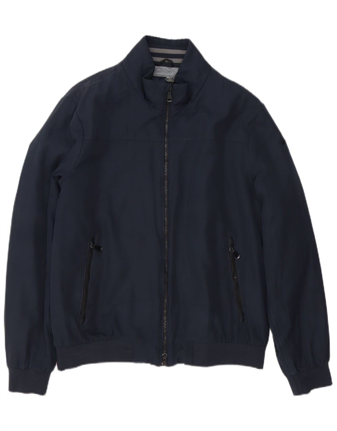 Jaqueta bomber masculina Geox UK 44 2XL poliéster azul marinho