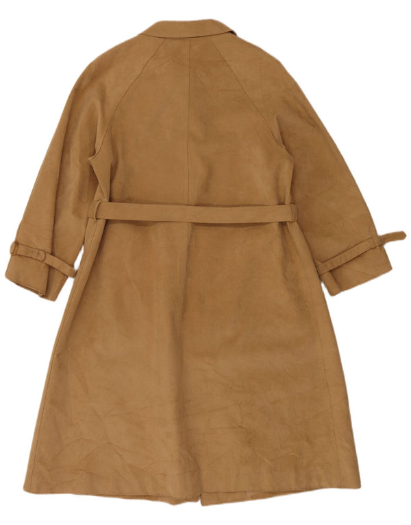 Sobretudo feminino Marcona EU 44 XL poliéster bege