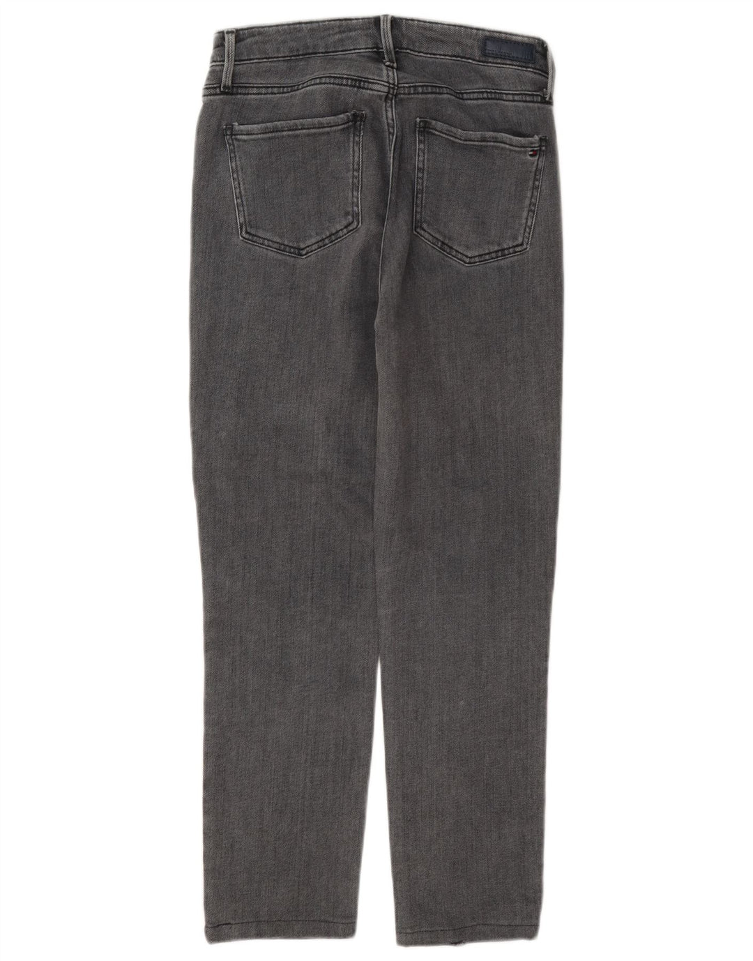 Jeans cropped feminino Tommy Hilfiger W27 L25 algodão cinza