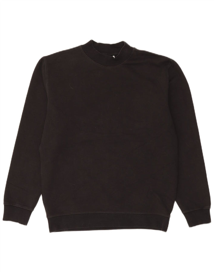 Zara Moletom Masculino Jumper Médio Preto