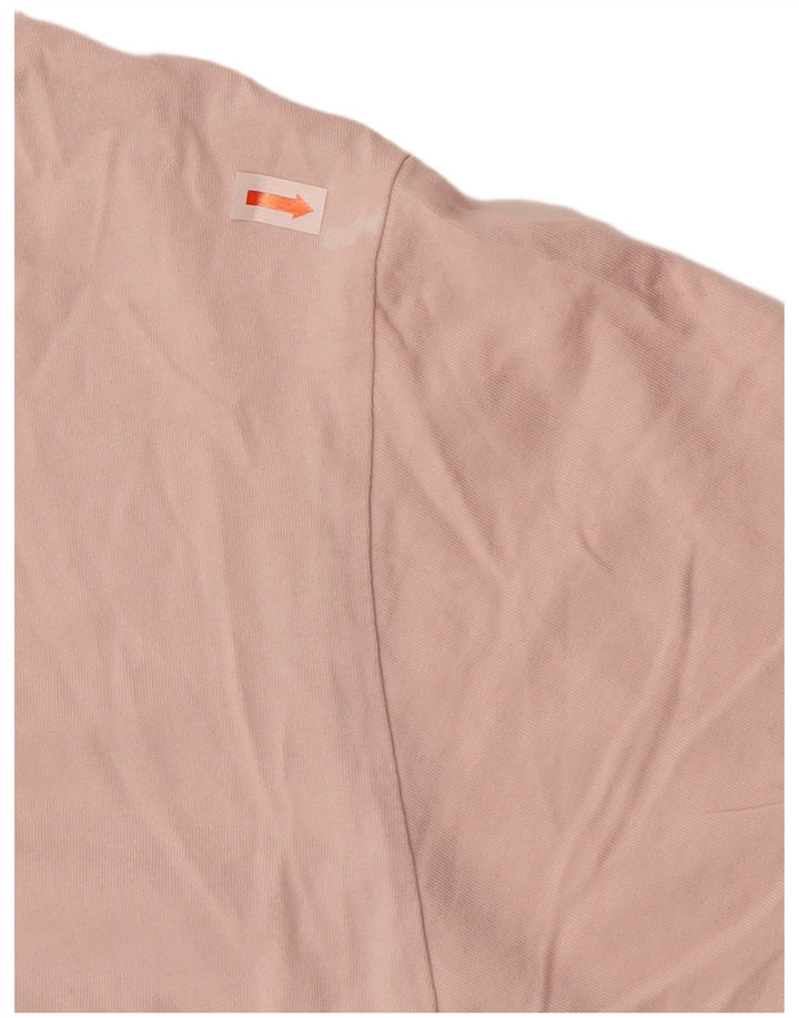 Camiseta masculina Nike grande algodão rosa