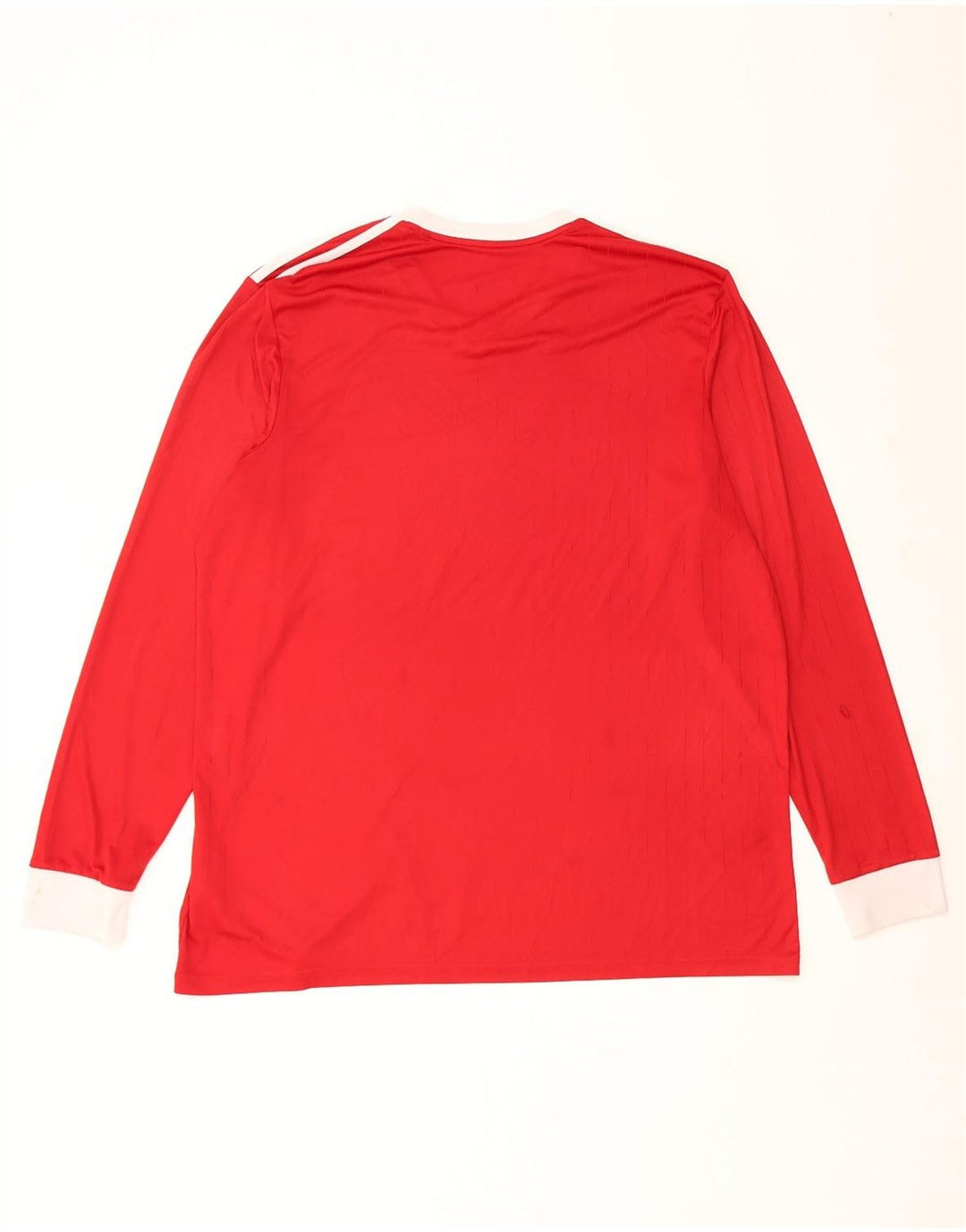 Adidas Mens Climalite Top Manga Longa 2XL Poliéster Vermelho