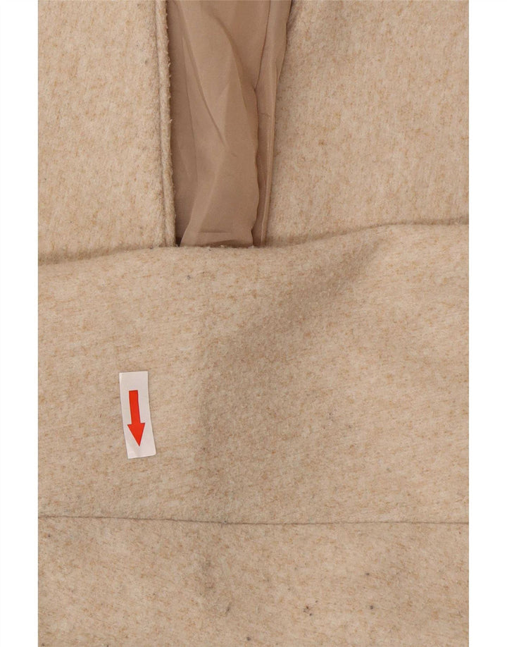 Sobretudo aberto oversized feminino Zara Reino Unido 6 XS bege