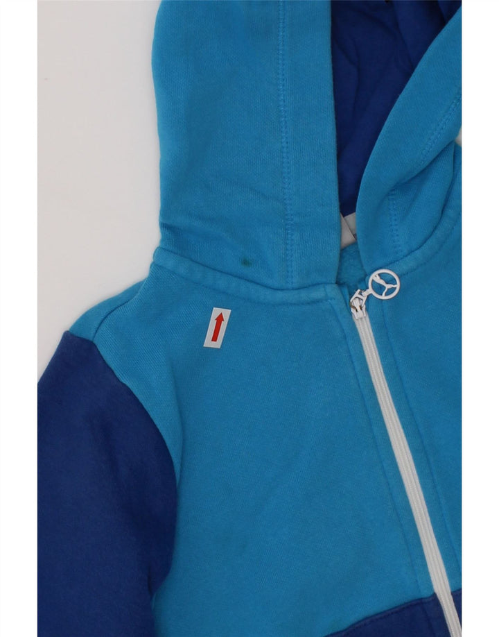 PUMA Baby Boys Zip Hoodie Sweater 12-18 Months Blue Colourblock Vintage Puma and Second-Hand Puma from Messina Hembry 