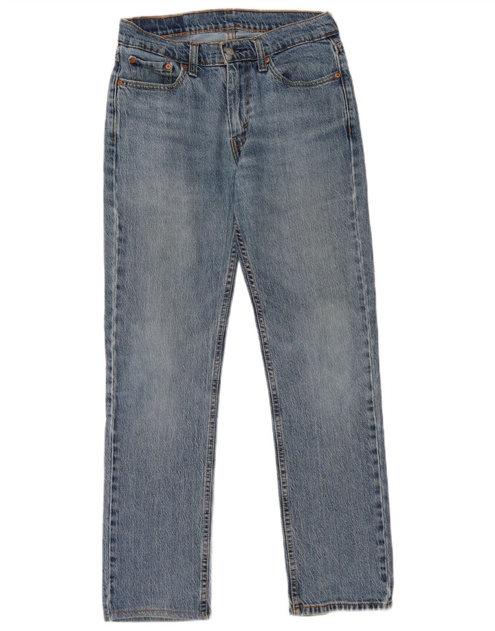 Levi's Masculino 514 Straight Jeans W30 L32 Azul Algodão
