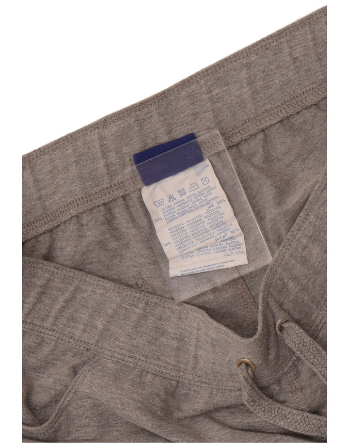 Shorts esportivos femininos Champion UK 12 algodão cinza médio