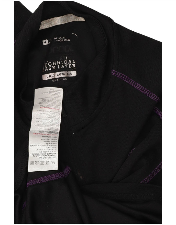 Pulôver feminino Mountain Warehouse para treino, Reino Unido 10 pequeno preto