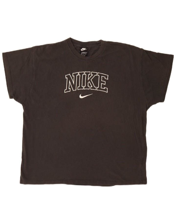 Camiseta masculina Nike Loose Fit Graphic Top 2XL de algodão preto