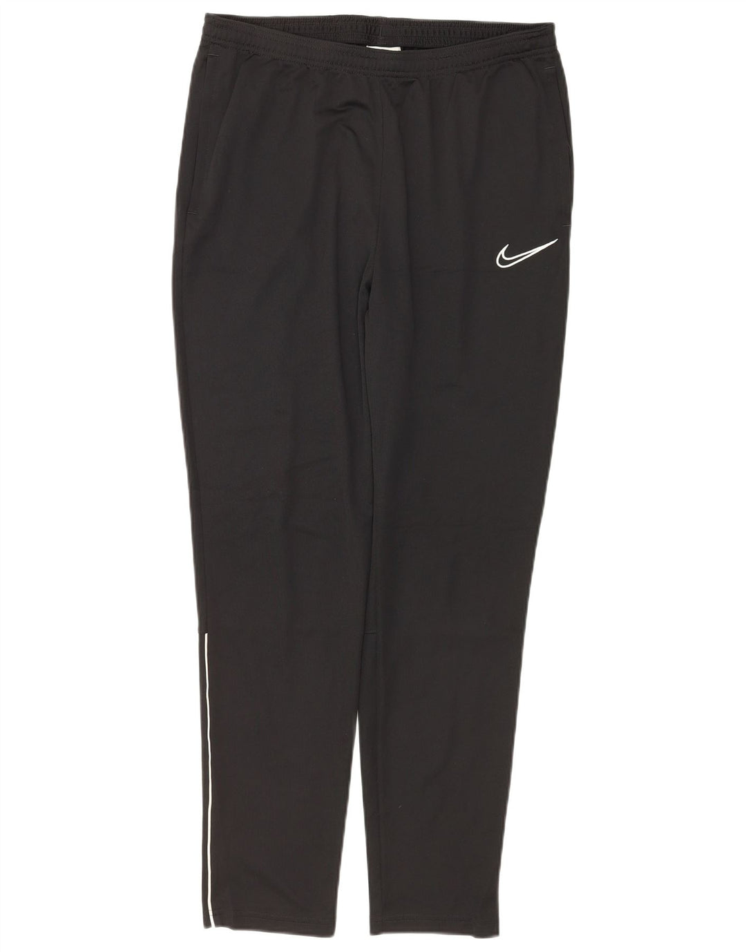 Calça de treino feminina NIKE Dri Fit UK 14 grande poliéster preto