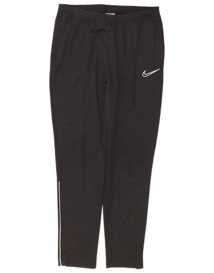 Calça de treino feminina NIKE Dri Fit UK 14 grande poliéster preto
