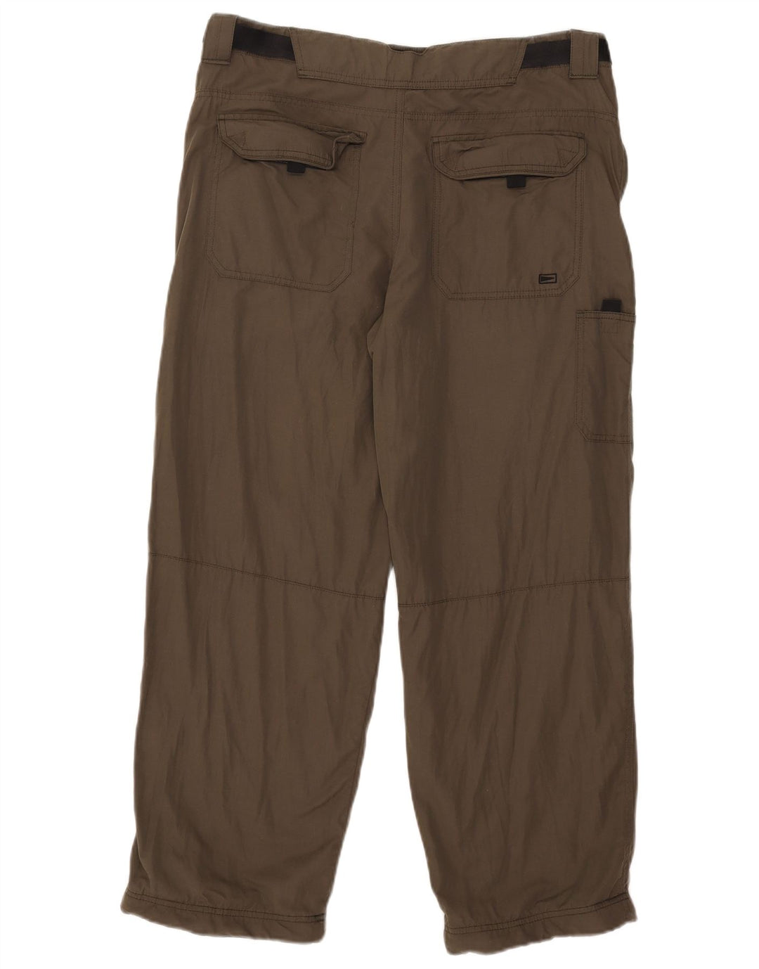 Calça cargo reta masculina Marks & Spencer Blue Harbor W36 L29 cáqui