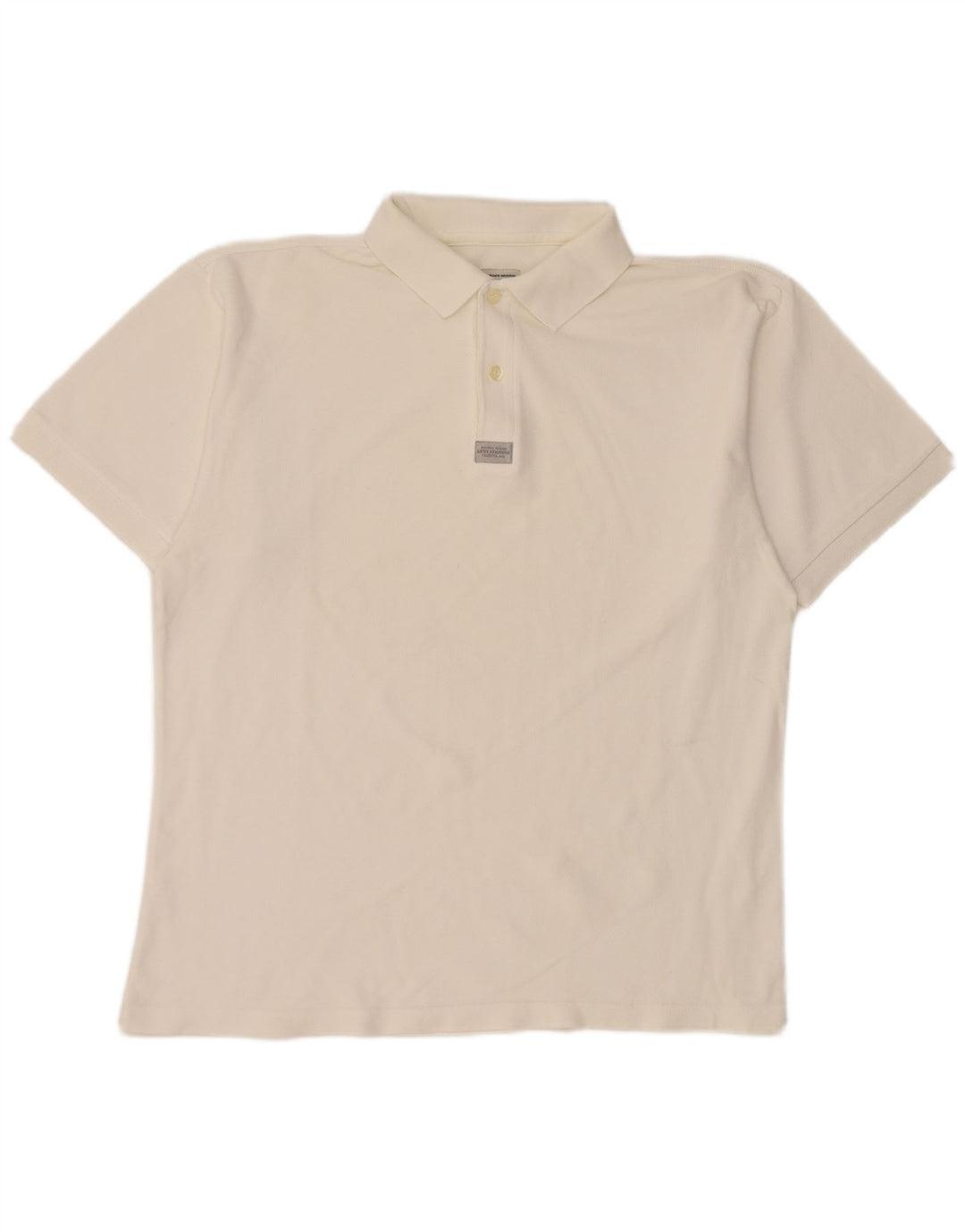 Camisa polo masculina Levi's grande branca