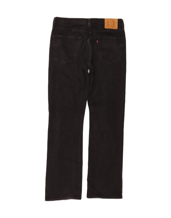 Jeans Levi's 527 Bootcut W33 L34 Preto Algodão