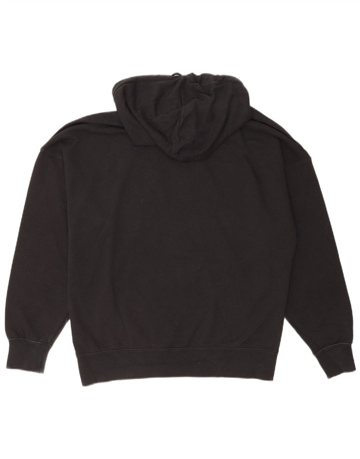 Converse masculino gráfico moletom com capuz médio algodão preto