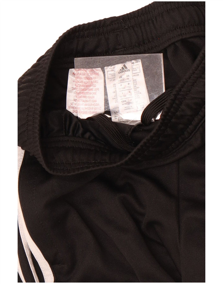 Calças de treino Adidas Boys Climacool 11-12 anos preto poliéster