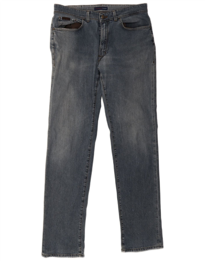 Jeans retos masculinos Trussardi W36 L34 azul