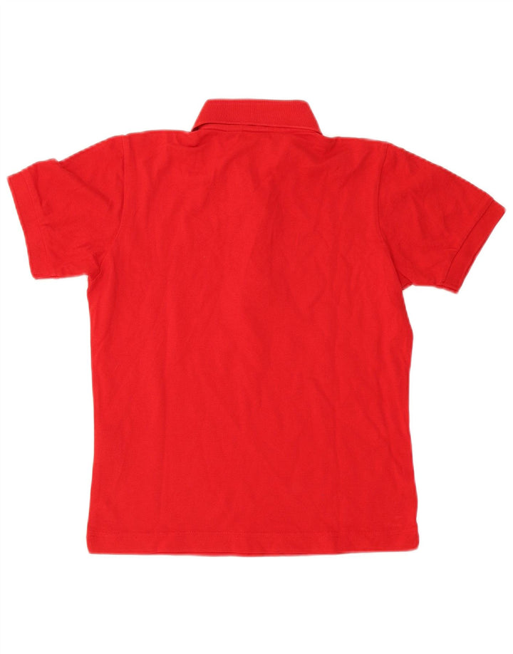 Camisa polo feminina KAPPA UK 10 pequeno algodão vermelho