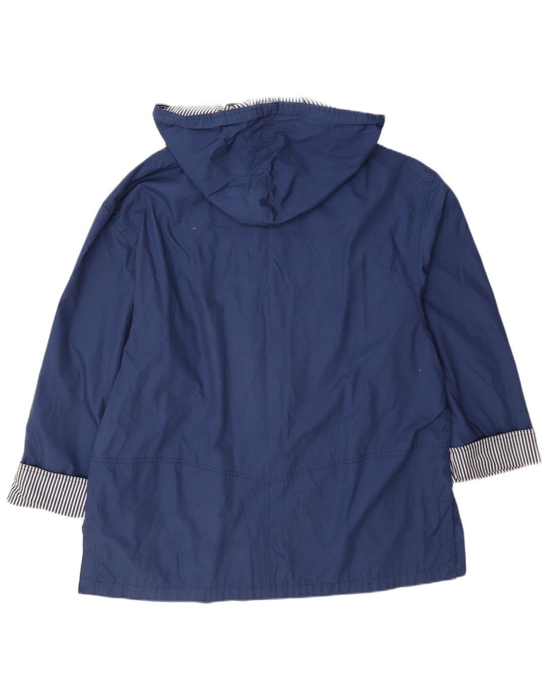 Jaqueta de chuva com capuz feminina Marks & Spencer St. Michael Reino Unido 14 grande azul