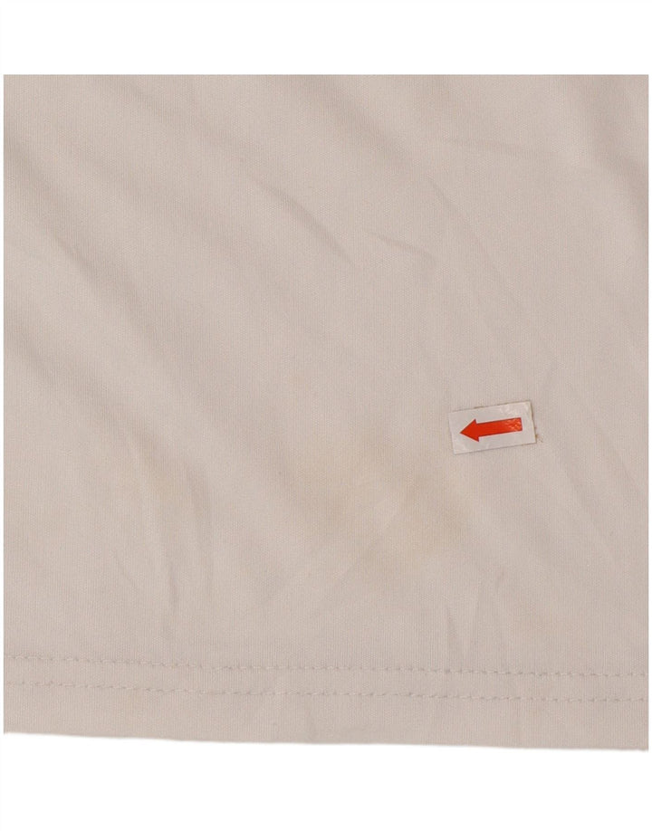 KAPPA Mens T-Shirt Top Medium White Polyester