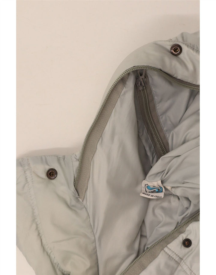 Colete acolchoado masculino SAMAS UK 36 pequeno cinza