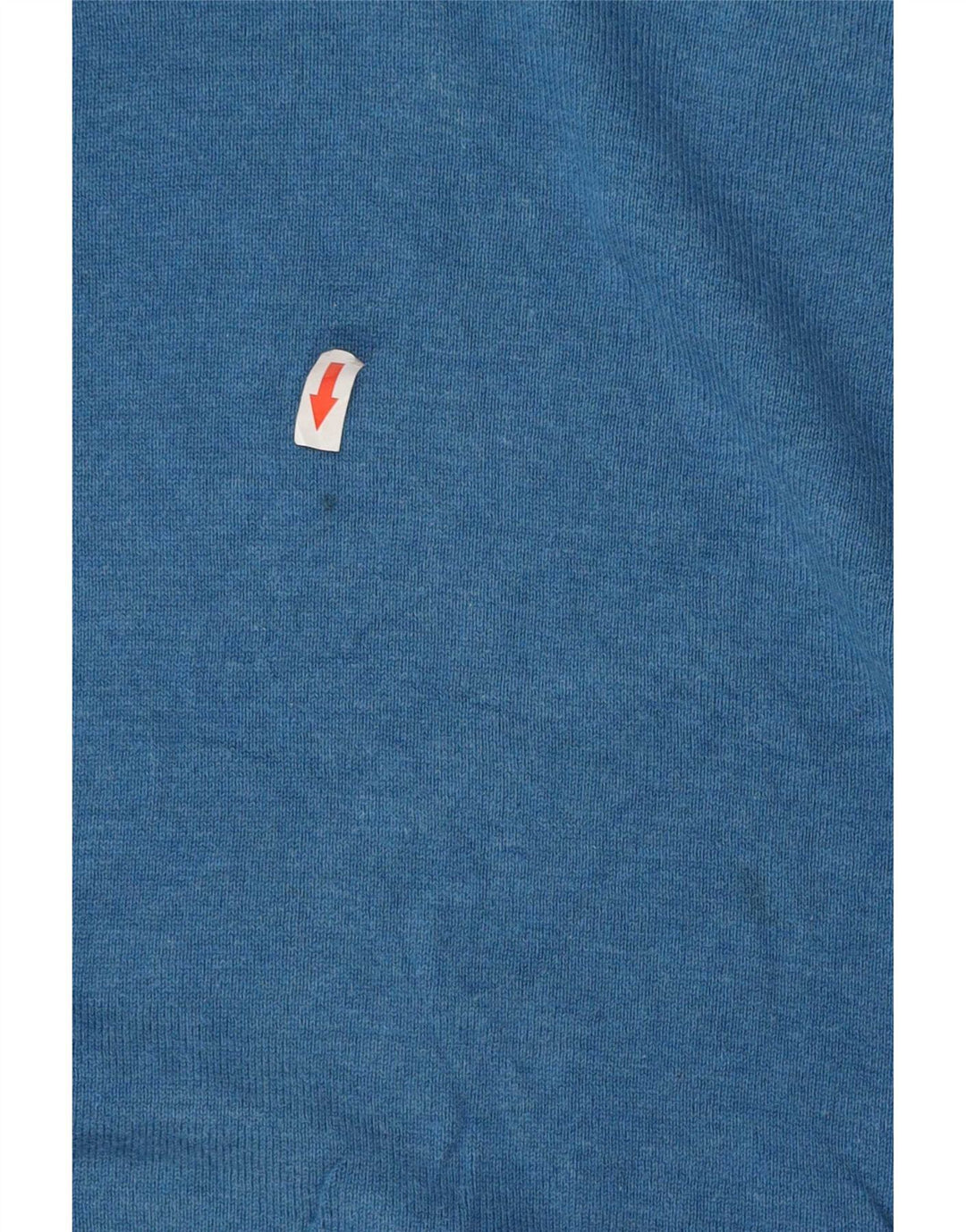Suéter masculino Marks & Spencer com decote em V XL azul algodão