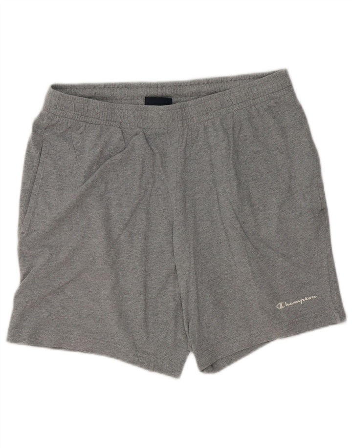 Shorts esportivos masculinos CHAMPION cinza médio