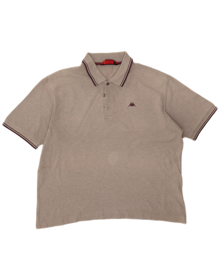 Camisa polo masculina Kappa XL cinza