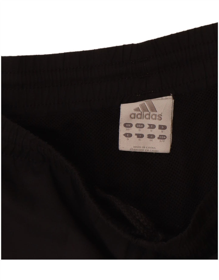 Shorts esportivos masculinos Adidas grande poliéster preto