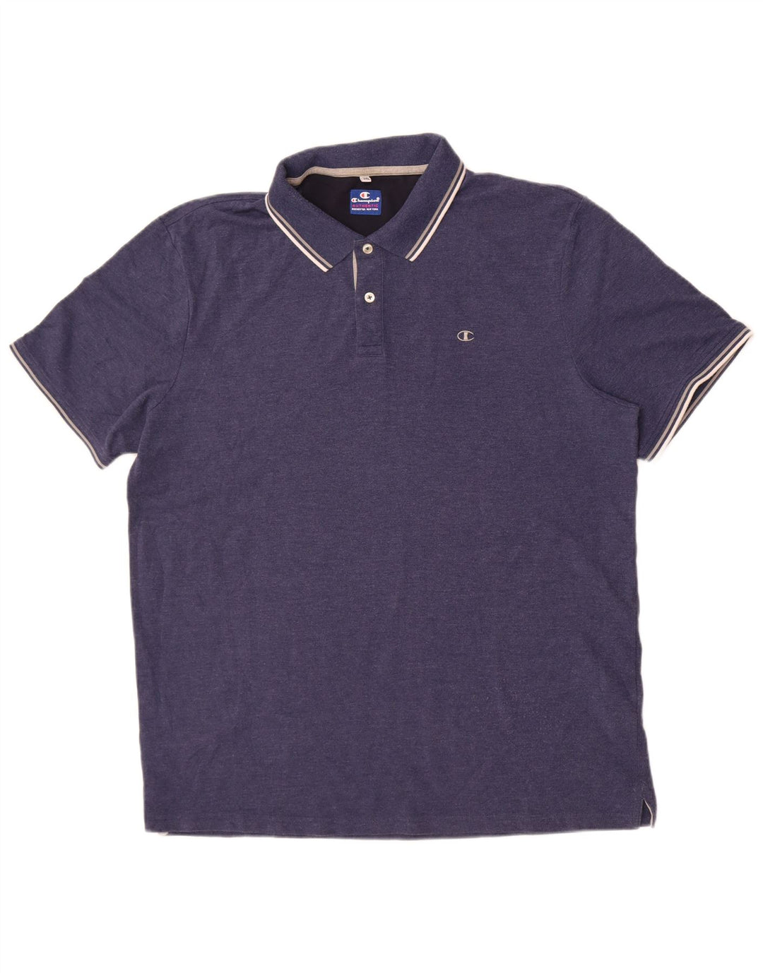 Camisa polo masculina Champion 3XL algodão azul marinho