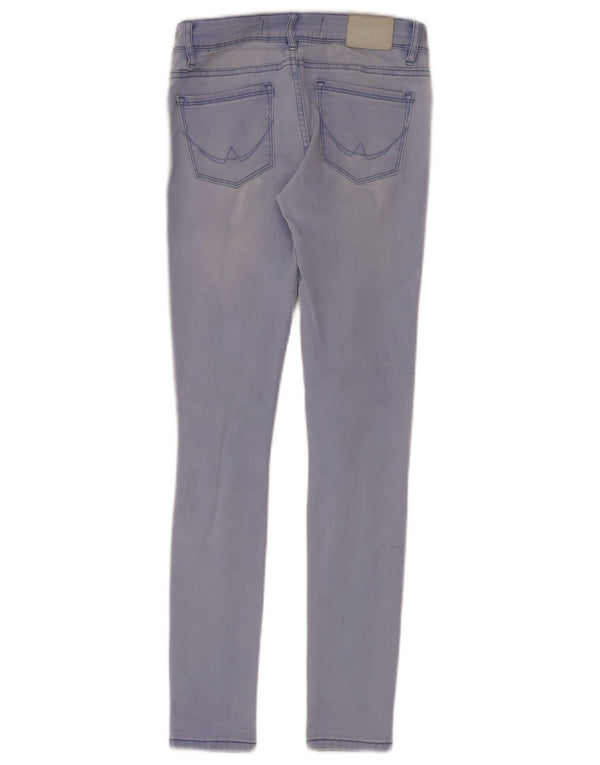 Jeans Superdry Feminino Alexia Distressed Jegging W25 L30 Azul Algodão