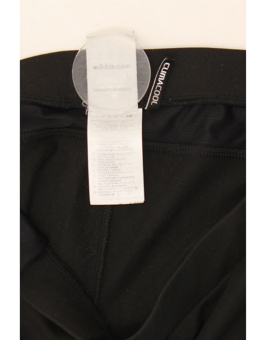 Calça Adidas Climacool Feminina UK 12 Médio Preto Poliéster