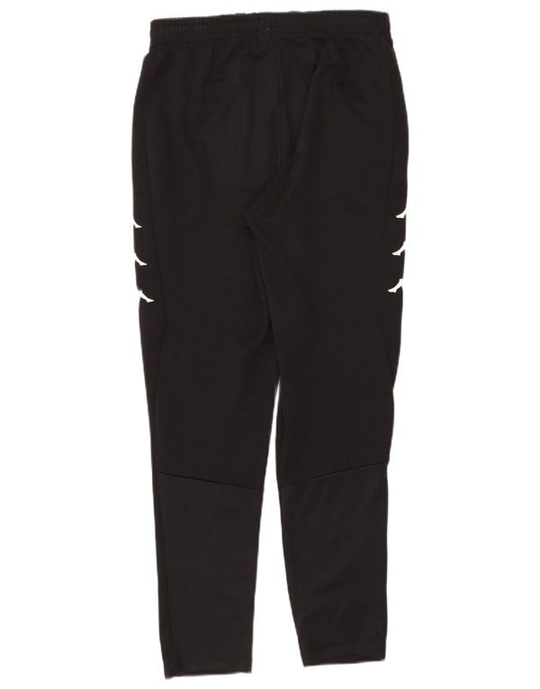 Calça de treino masculina Kappa Graphic preto médio poliéster